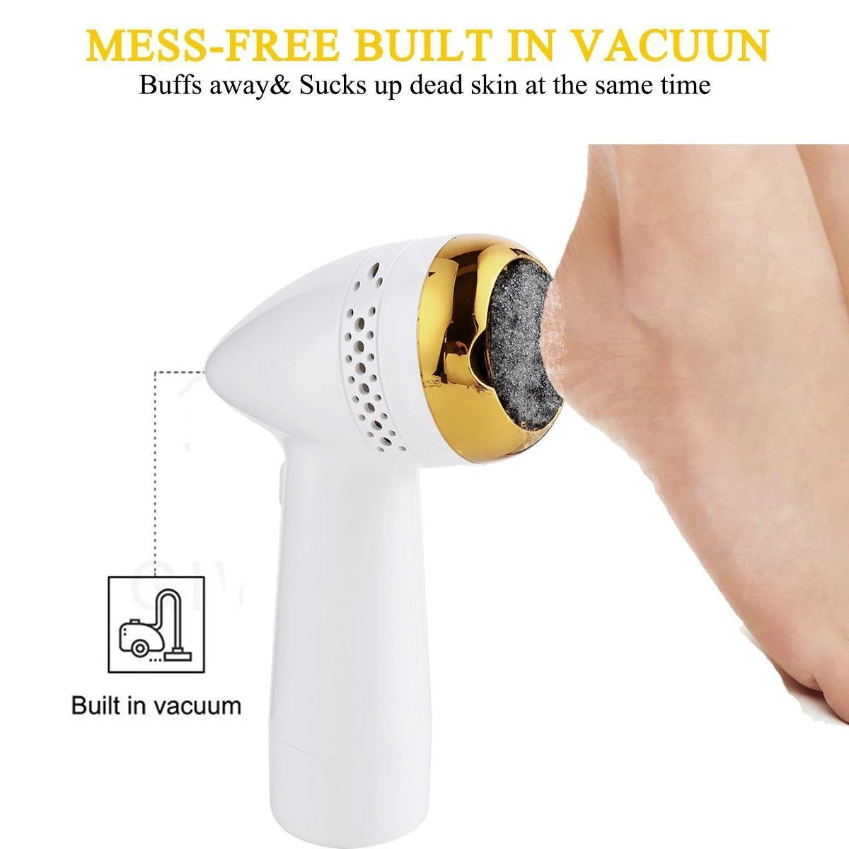 Vizen SmoothStep Foot Polisher with Built-In Vacuum