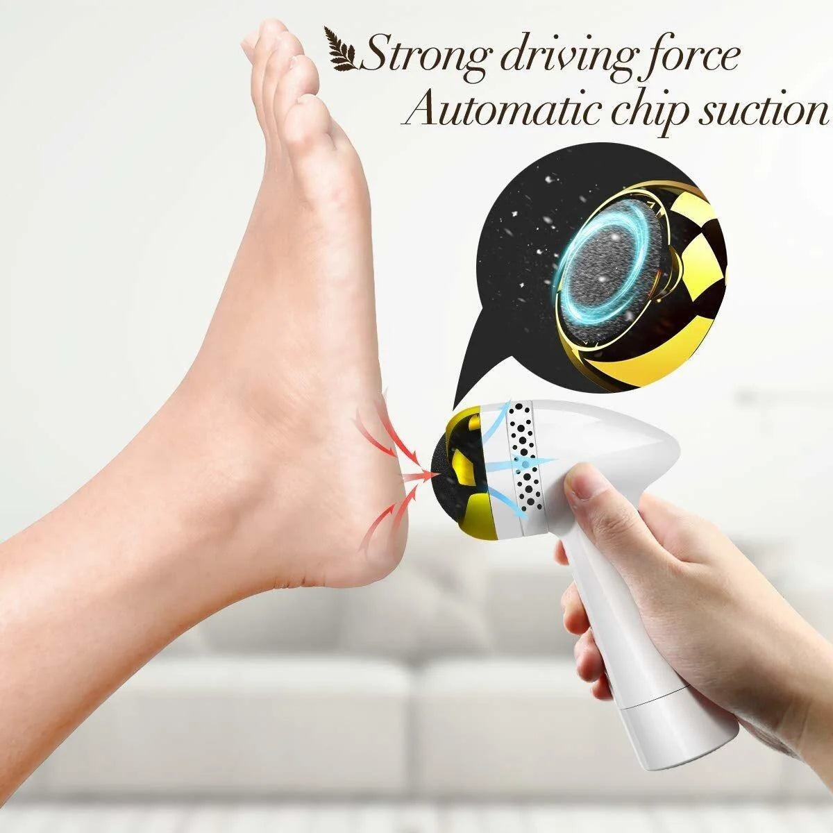 Vizen SmoothStep Foot Polisher with Built-In Vacuum