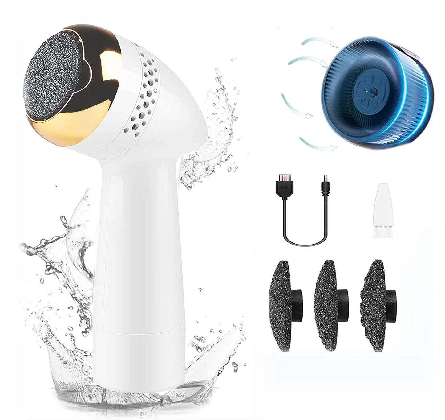 Vizen SmoothStep Foot Polisher with Built-In Vacuum